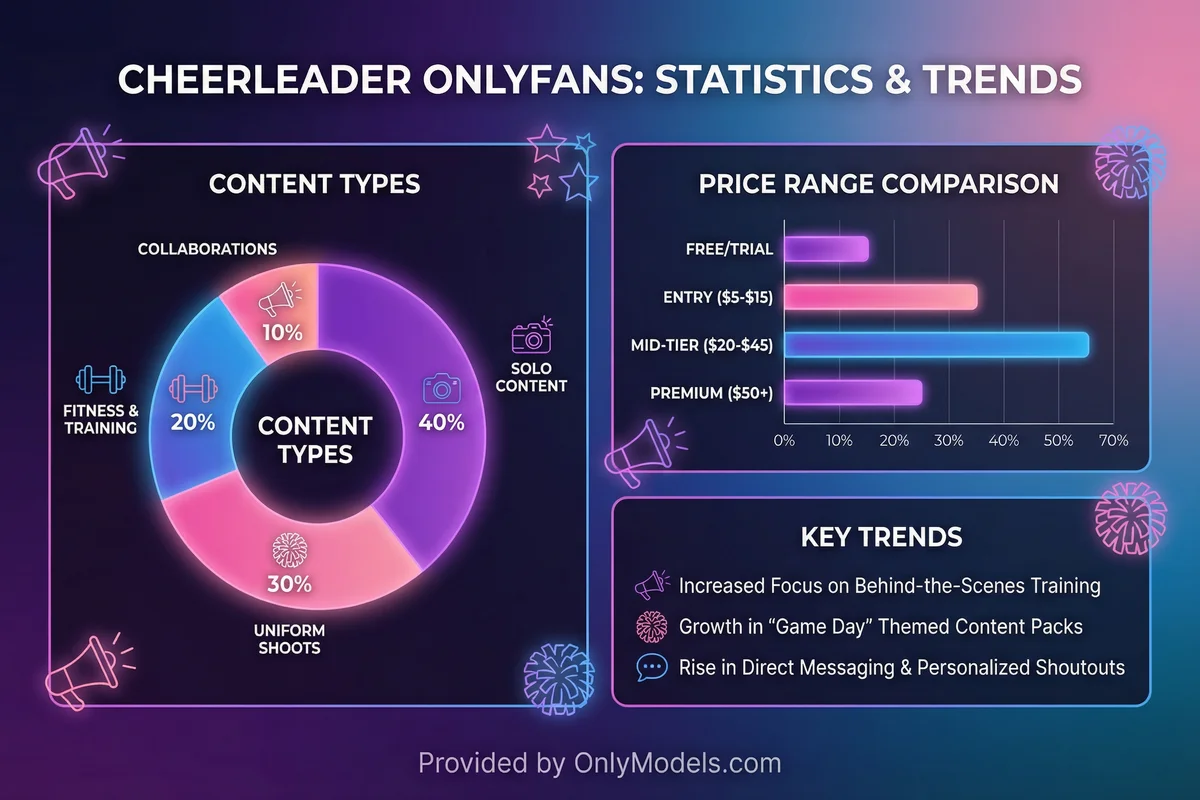 Cheerleader infographic