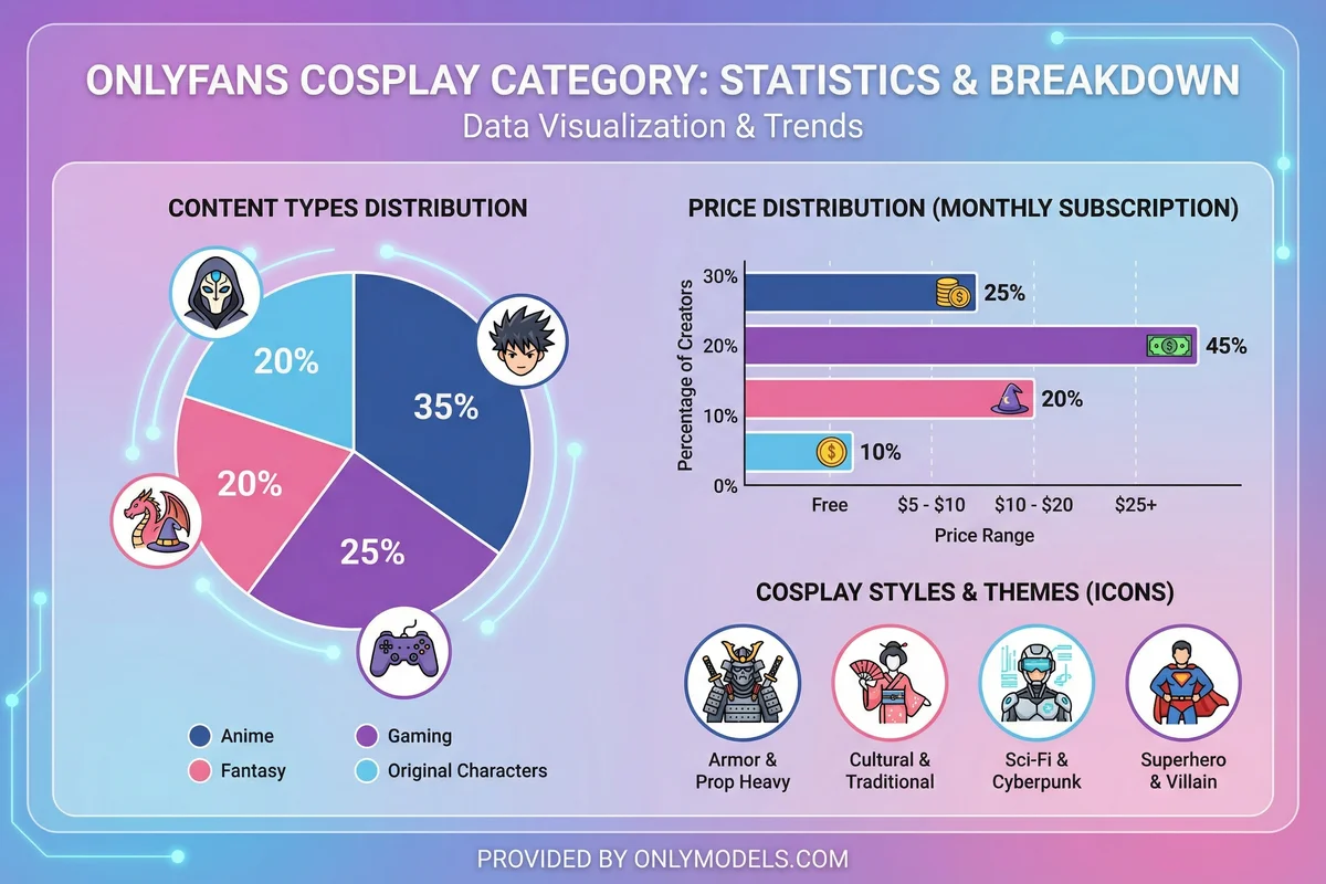Cosplay infographic