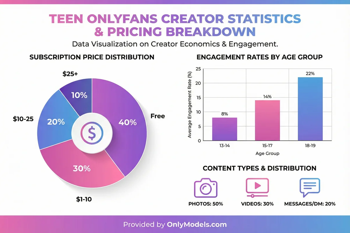 Teen OnlyFans models - visual guide