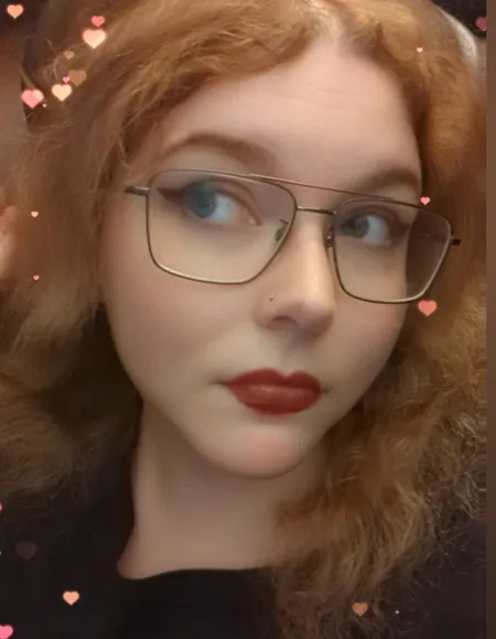 Shy profile photo
