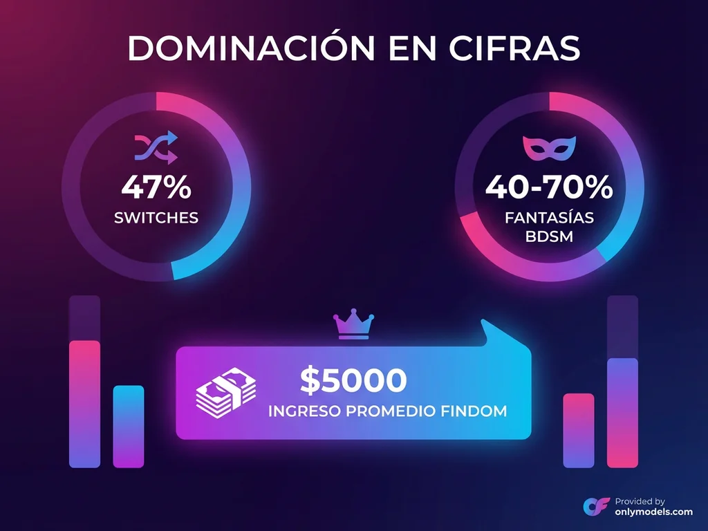 Estadísticas sobre contenido de dominación y BDSM