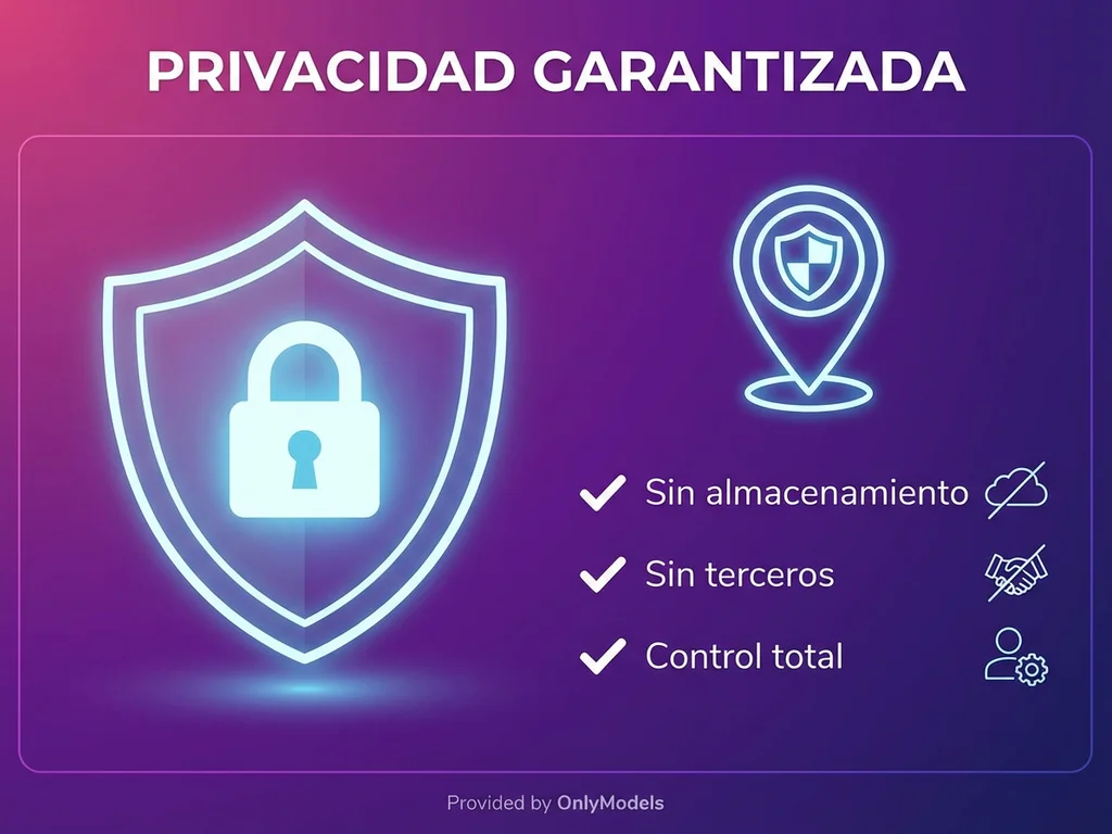 Infografía de privacidad en búsqueda por ubicación