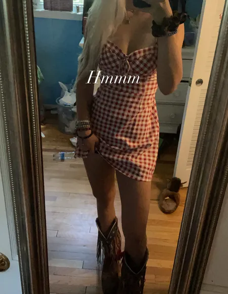Blonde profile photo